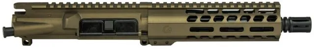 Ghost Firearms Elite Complete Upper Receiver 9mm 9x19 Para 7.5 inch 4150 Light HBAR Barrel 1-10 Twist 7 inch M-LOK Free Float Hand Guard A2 Flash