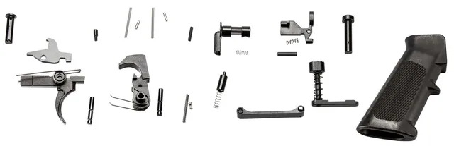 Aim Sports Lower Parts Kit for AR-15 Rifle, Black