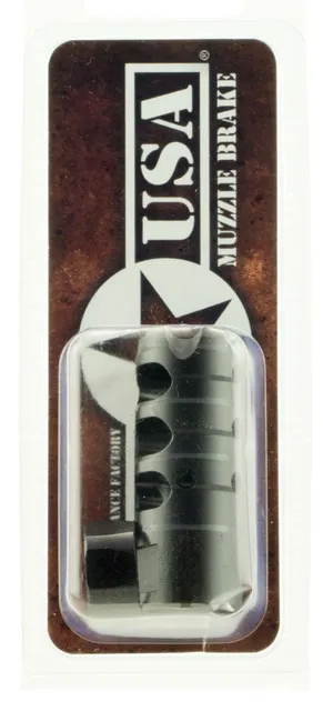 Patriot Ordnance Factory Triple Port 5/8-24 Muzzle Brake, .308 Win/7.62x51mm, Nitride Black