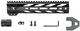 STNGR VYPR M-LOK Free Float Handguard for AR15/M4 Anodized Black 10in