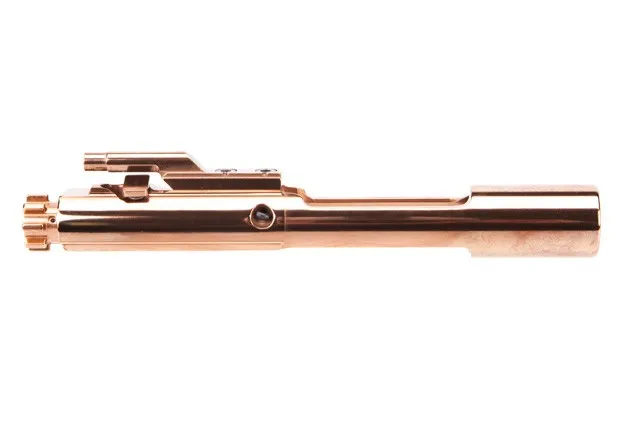 F-1 Firearms 5.56 DuraBolt full auto bolt carrier groups Rose Gold (TiCrN)
