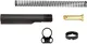 Tacfire AR-15 Mil-Spec Buffer Tube Kit W/ Dual Loop End Plate M4 Style 6-position stock Black