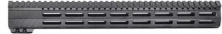 JE Machine Tech AR-15 Ultra-Lightweight Minimalist Full Top Rail Handguard 15in Black
