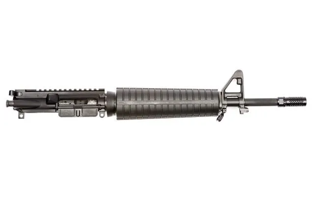 Spikes Tactical Upper 5.56 14.5in 16in OAL CHF Midlength w/ML Hanguard and Dynacomp Muzzle Device Black