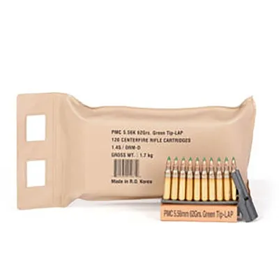 Grain Battle Pack X-Tac 5.56x45 NATO 62gr LAP Green Tip 120/Pack