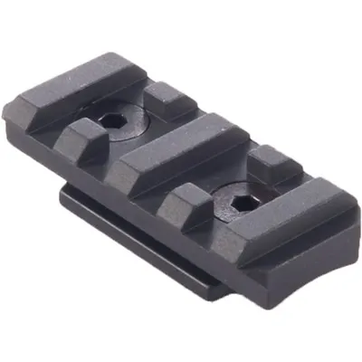 Direct Thread Modular Rail Picatinny Aluminum Black 2"