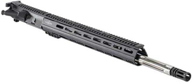 Luth-AR 20 in Bull Barrel Complete Upper Barrel Receiver Assembly Silver/Black 20