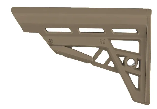 ATI AR-15 TactLite Adjustable Mil-Spec Stock - FDE - B.2.20.2212
