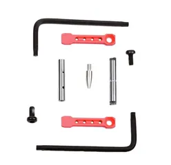 KNS Precision AR15/M16/AR10 Gen ST Non-Rotate Trigger/Hammer Pin .154 Diameter Red NRTHP GEN ST-RED