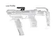 Recover Tactical S-PRO Upper Rail Low w/ 5-Slot Pic Rail for M-LOK