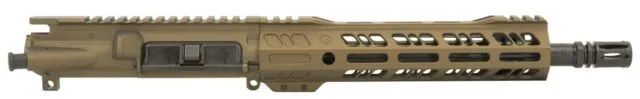 Grid Defense Complete Upper Receiver 5.56mm 10.5 inch Carbine Length 4150 Steel M4 Barrel 1-7 Twist A2 Flash Hider Burnt Bronze