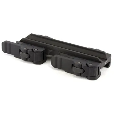 Midwest Industries QD Mount w/ 2 Levers Fits Trijicon ACOG and VCOG, Black