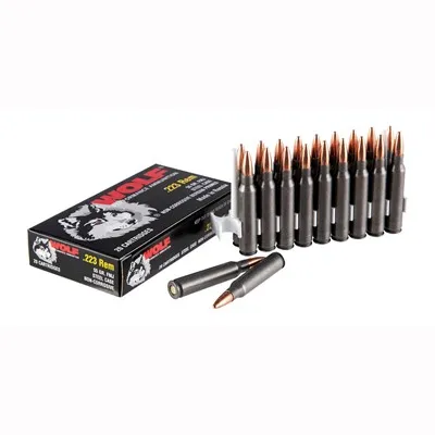 Performance 223 Remington 55gr FMJ Bimetal Jacket 20/Box
