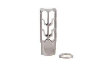 Ascend Armory .223/5.56 Muzzle Brake MOD 2 – Titanium – Bead Blast