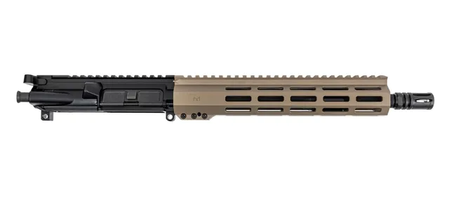 PSA 11.5" Carbine-Length 5.56 1/7 Nitride 10.5" Lightweight Hex MLOK Upper w/ BCG & CH - FDE