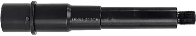 Moriarti Micro-LengthAR-15 5.56 NATO Barrel 6 in 1-7 Twist Medium Profile QPQ Finish Black Anodized