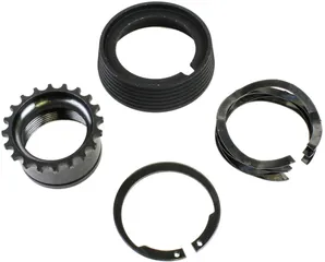 Tiger Rock AR-15 Delta Ring Kit w/Delta Ring Snap Ring Weld Spring and Barrel Nut Black