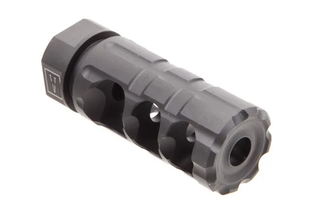 Ascend Armory .223/5.56 Muzzle Brake MOD 1 – Titanium – Black