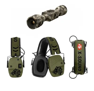 Thor LT 320 Thermal Rifle Scope - 2-4x19mm Thor-LT 320 Thermal Scope Mossyoak W/X-Sound Muffs