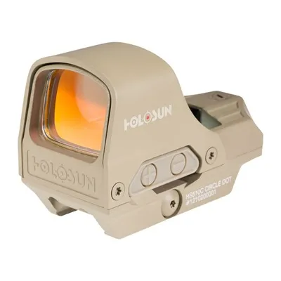 Long Gun HS510C 2 MOA Red Circle Dot Reflex Optic Sight FDE