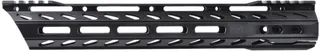 Phase 5 Weapon Systems Inc 13in Lo-Pro Slope Nose Free Float Quad Rail With M-LOK Black LPSN13 MLOK