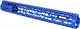 Guntec USA Air Lite M-LOK System Free Floating Handguard With Monolithic Top Rail 15in Anodized Blue