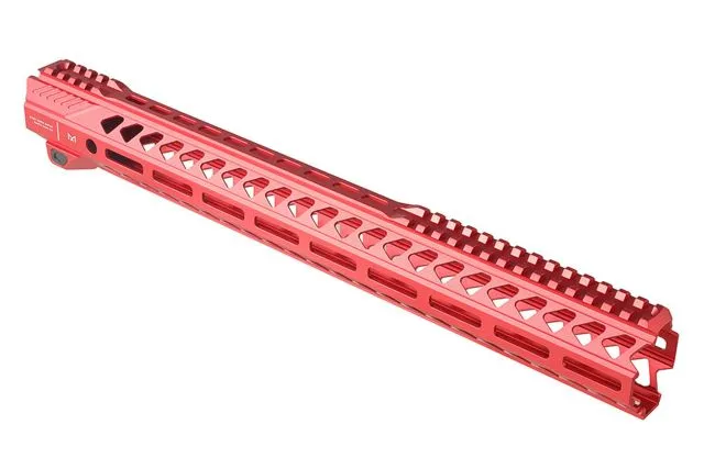 Strike Industries AR-15 M-LOK Handguard Rail 17in Red One Size SI-STRIKERAIL-17-RED