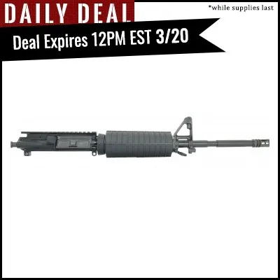 PSA 16" Carbine Length 5.56 NATO 1:7 M4 Nitride Freedom Upper -No BCG or CH - 507819
