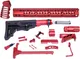Guntec USA AR-15 Ultimate Rifle Kit Anodized Red