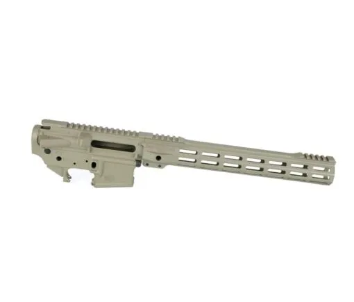 Dirty Bird AR-15 Forged Multi-Cal Receiver Set + SRMS Handguard - FDE, 9.7"