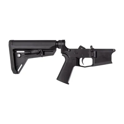 M4E1 Comp Lower W/MOE SL Grip/SL Carbine Stock For AR15 BLK