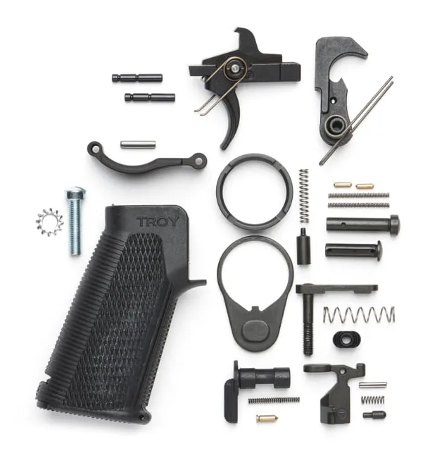 Troy AR Lower Parts Kit Black