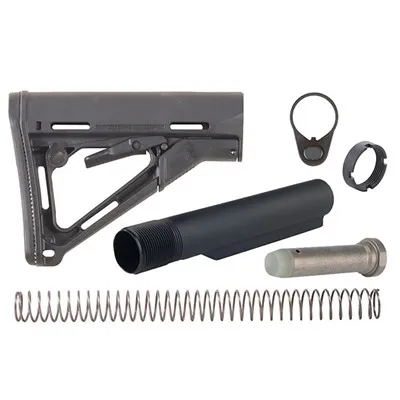 AR-15 CTR Mil-Spec Collapsible Stock Assembly Black