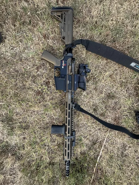 BCM Dark Bronze 14.5-inch on a Spikes Lower