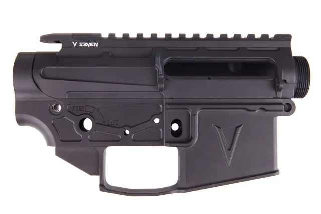 V Seven 2055 Lithium Aluminum Enlightened AR15 Receiver Set