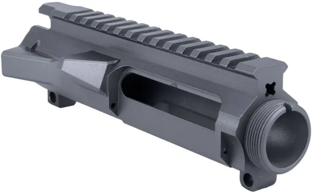 ABC RIFLE COMPANY AR-15 Billet Stripped Upper Receiver Cerakote Sniper Grey