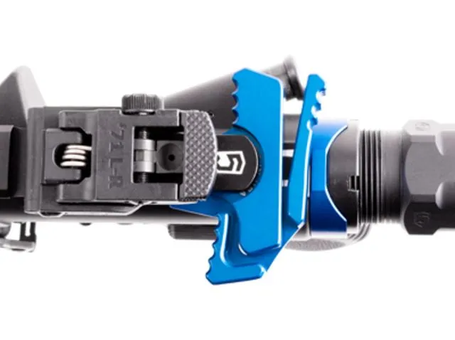 Phase 5 Weapon Systems Inc Ambi-Battle Latch / Charging Handle Assembly Blue Medium