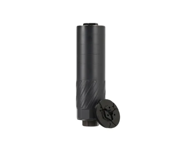 CANiK Void-556K Stainless Steel DT Compact Suppressor, Black