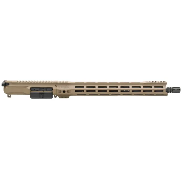 STNGR AR-15 .223 16in M-LOK Wylde Complete Upper Receiver w/15in VLCN Handguard BCG & CH Flat Dark Earth Cerakote