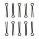 Obsidian Arms AR-15 Firing Pin Retaining Pin 10 count Black