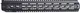 Fostech Mach 4 AR-15 Light Weight Technology Platform Handguard Black 15in