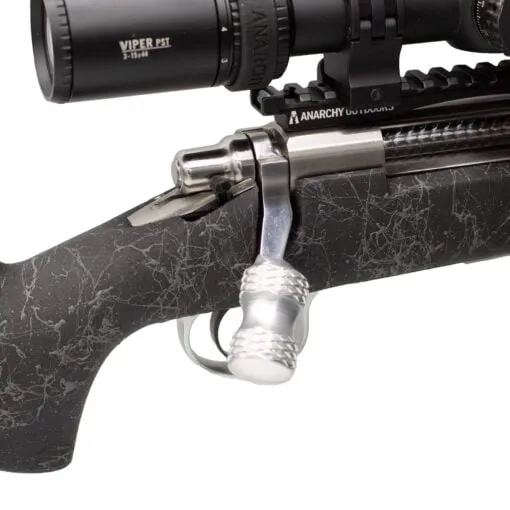 Anarchy Outdoors Clamp-On Bolt Knob - Clear Anodized