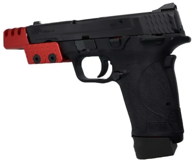 Anarchy Outdoors Smith & Wesson M&P Shield 9mm Grip Extension w/ Pinky Rest Black