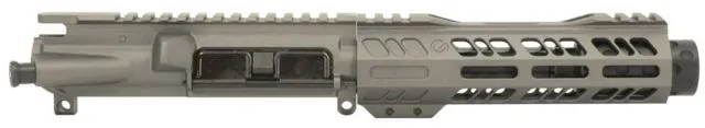Grid Defense Complete Upper Receiver 9mm 9x19 Para 5.5 inch 4150 Light HBAR Barrel 1-10 Twist 7 inch Octagon M-LOK Rail Dimpled Flash Can Tungsten