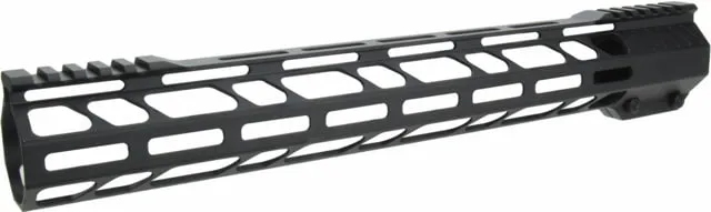 TacFire .308 M-LOK Freefloat Handguard 15in Black Medium