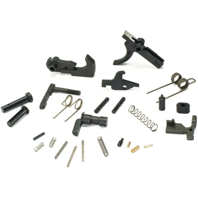White Label Armory Lower Parts Kit Phosphate Stage 4 LPK Black