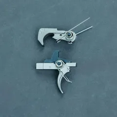 Schmid Single Stage Trigger - 3.5lbs, Match Elite, Curved, Nickel Teflon