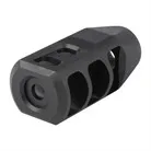 M11-SPR Muzzle Brake 22 Caliber 1/2-28 SS Black
