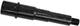 Moriarti AR-15 5.56x45mm NATO Threaded Barrel 5 inch Medium Micro Length 1-5 Twist 1/2x28 QPQ Corrosion Resistant Black