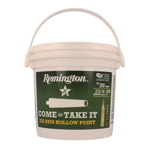 Remington R23741 .223 Remington 45 Grain Hollow Point (HP) Ammo, 250 Rounds